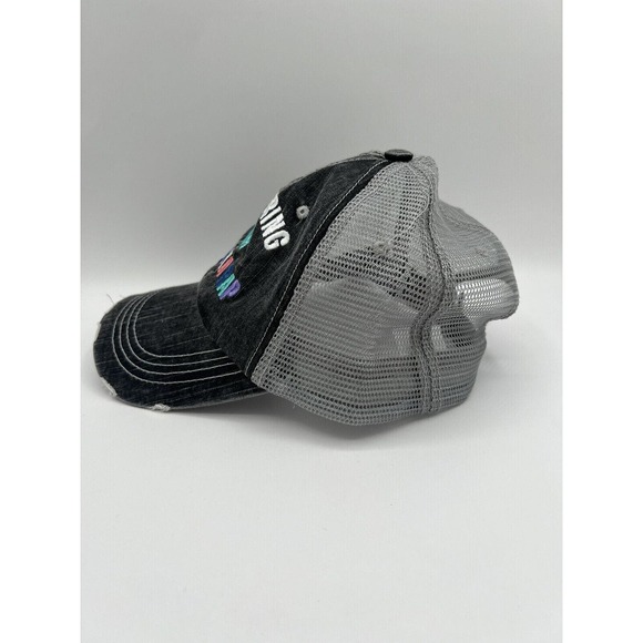 Trucker Cap Adjustable Gangsta Rap Mesh Hat - Picture 7 of 9